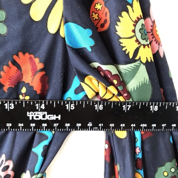 Boden Icons Evelyn Jumpsuit Us Size 2 Blue Floral - Picture 14 of 15